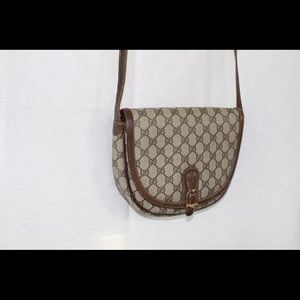 Authentic Vintage Gucci Supreme Saddle Bag